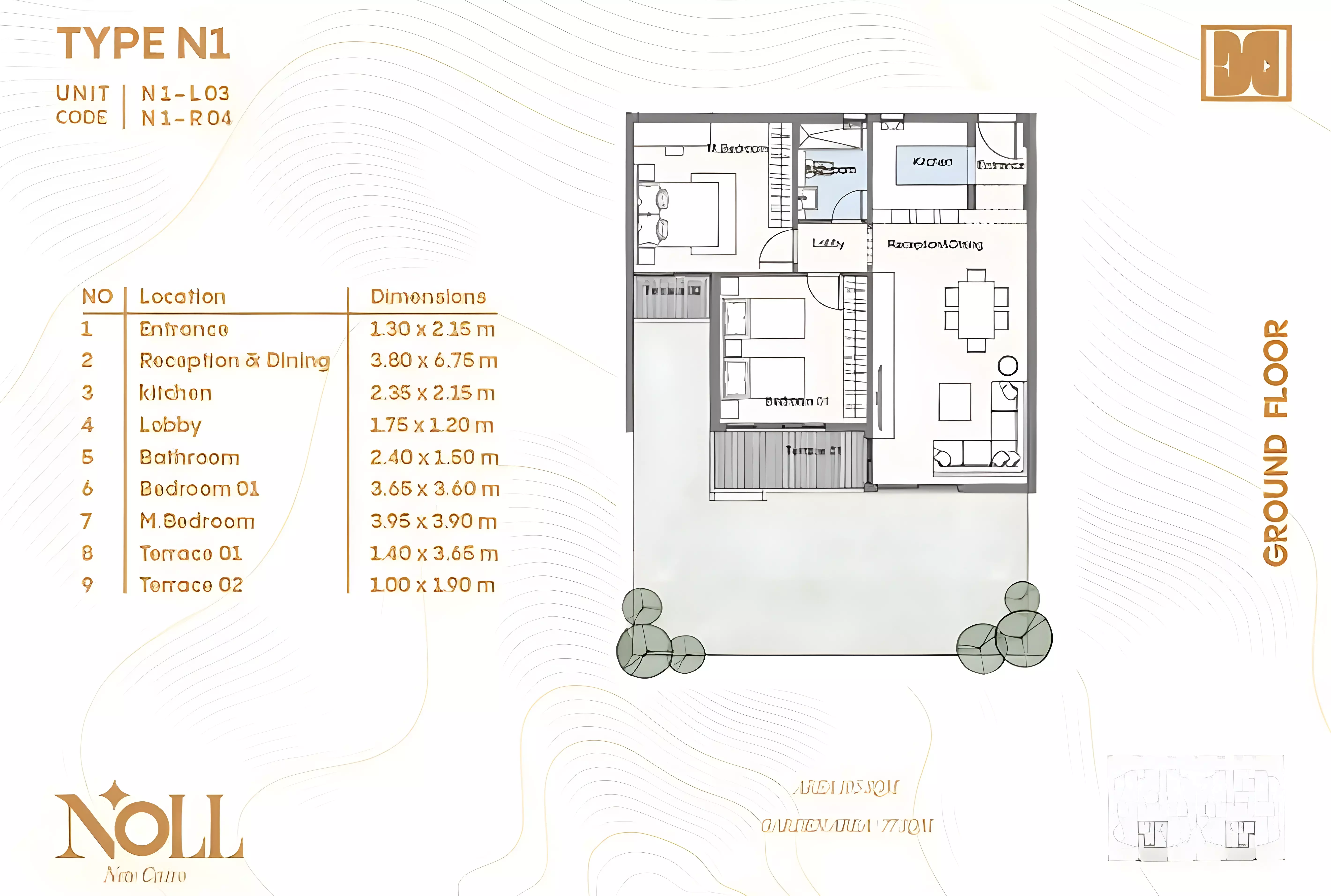 Unit floor plan image