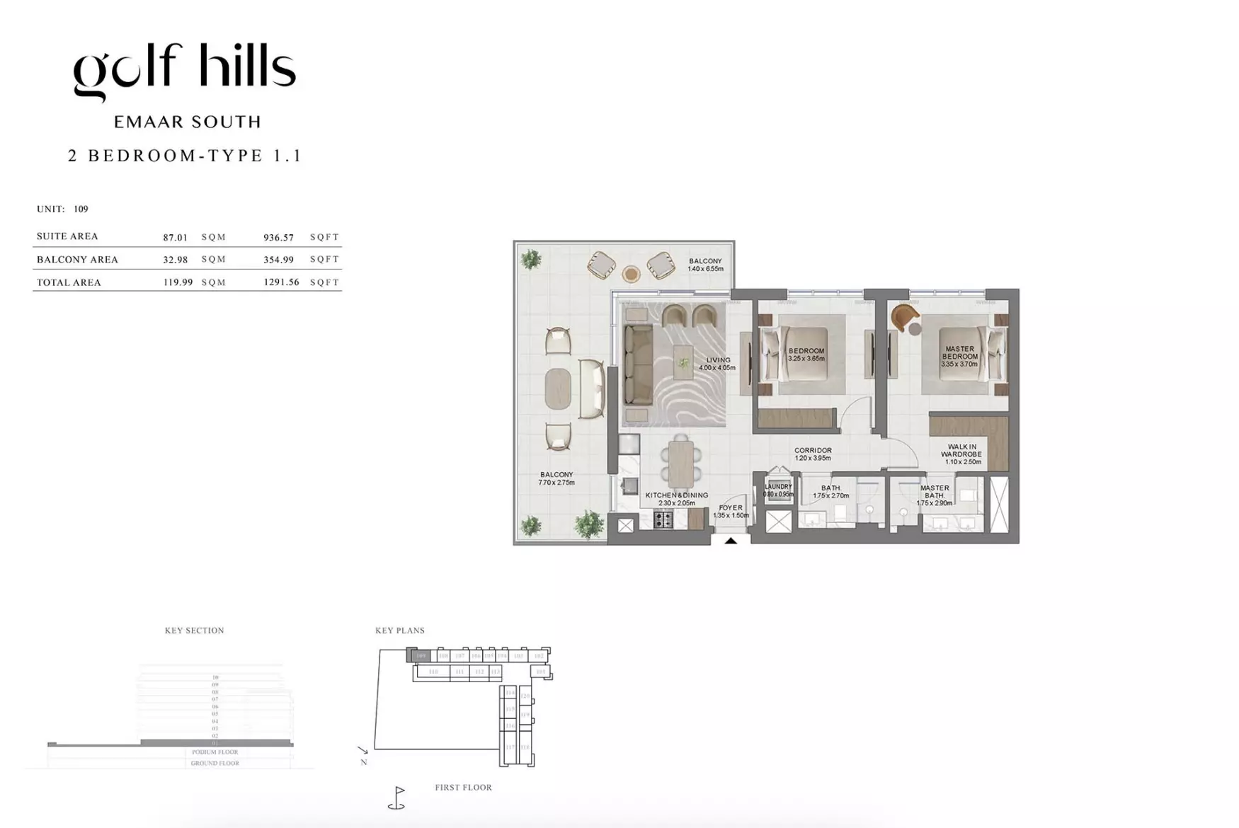 Unit floor plan image