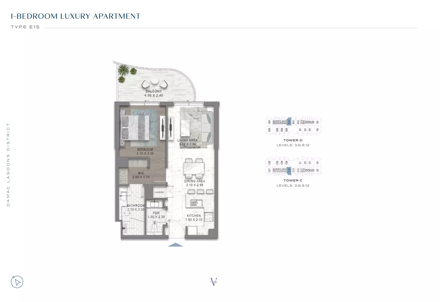 Unit floor plan image