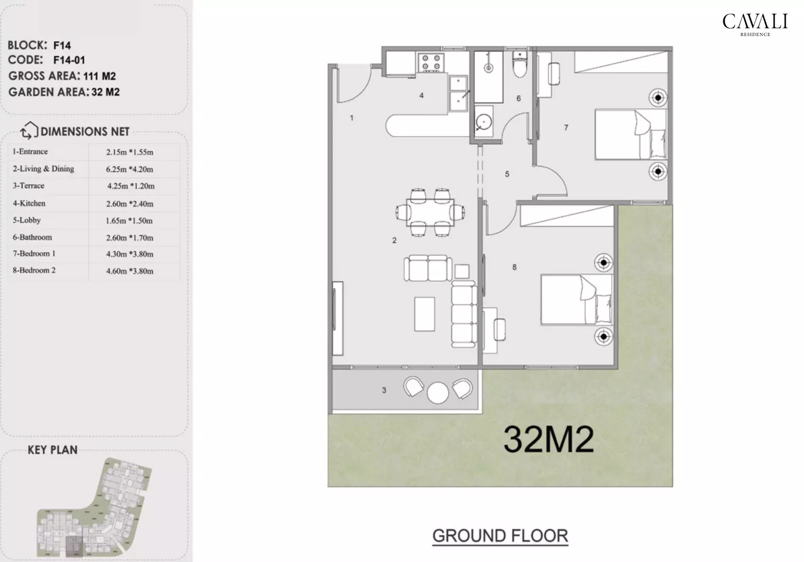Unit floor plan image