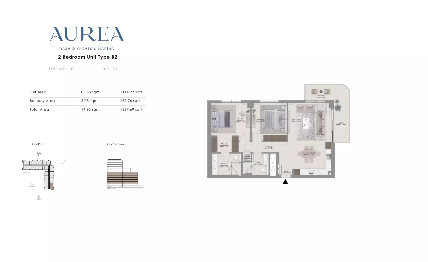 Unit floor plan image