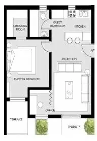 Unit floor plan image