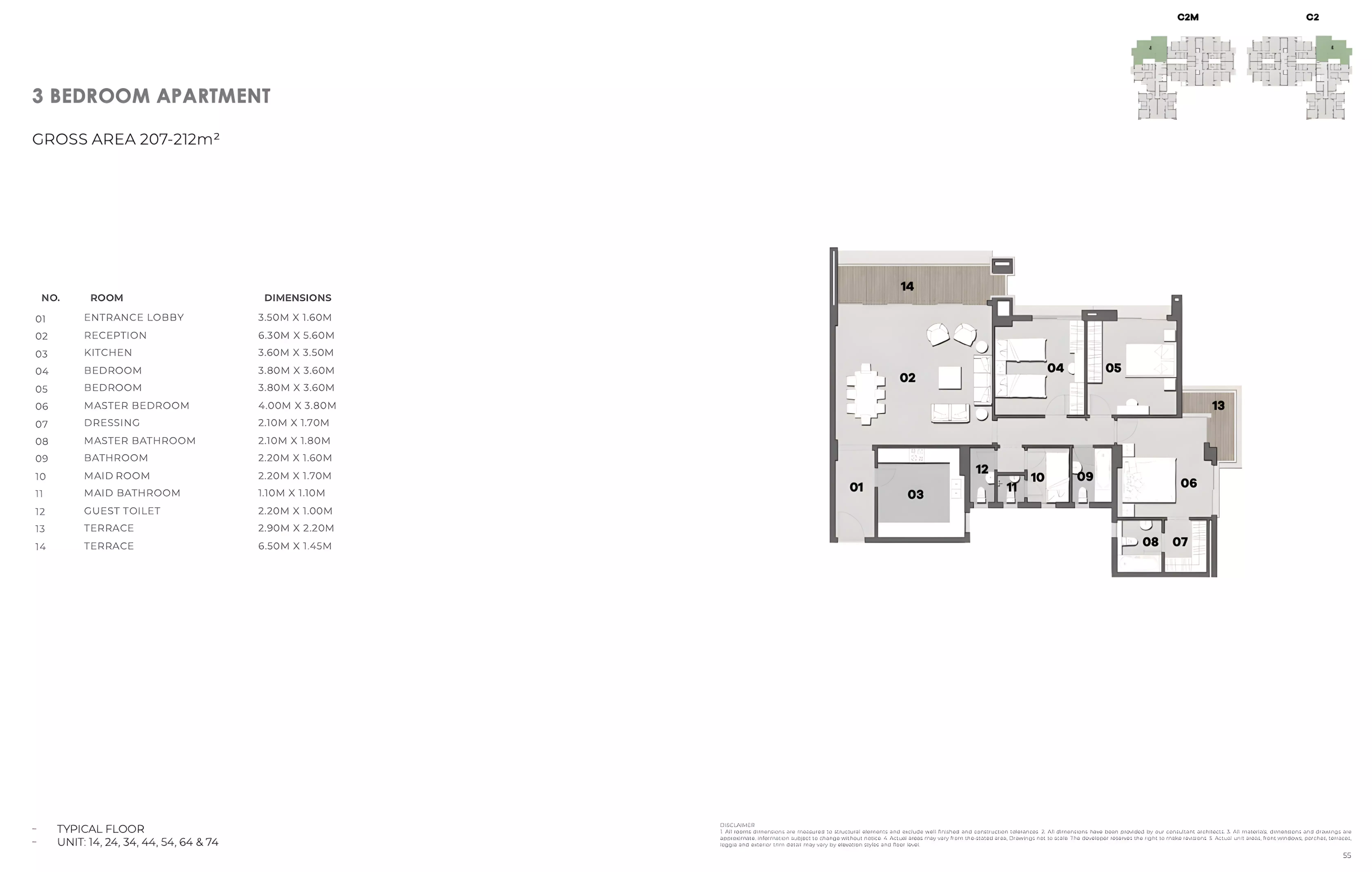 Unit floor plan image