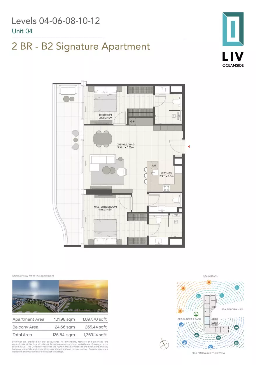 Unit floor plan image