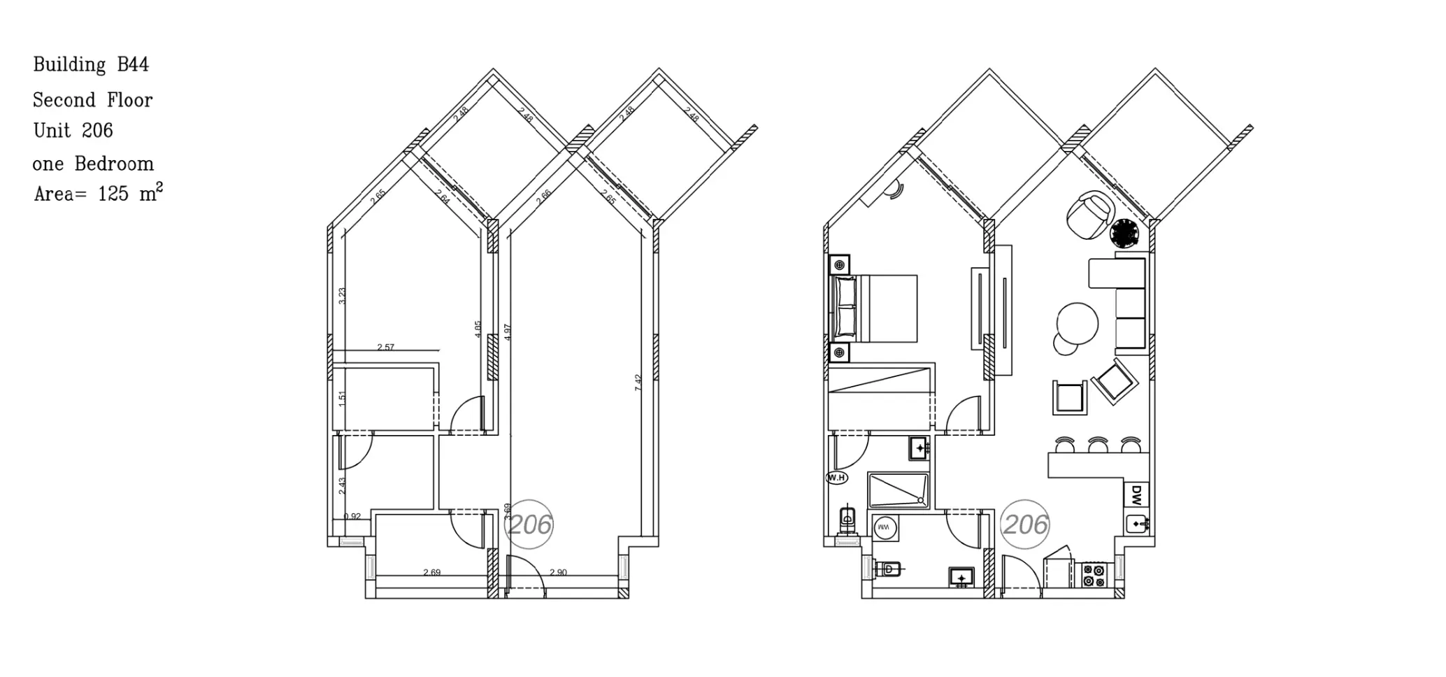صورة مخطط ارضية الوحدة
