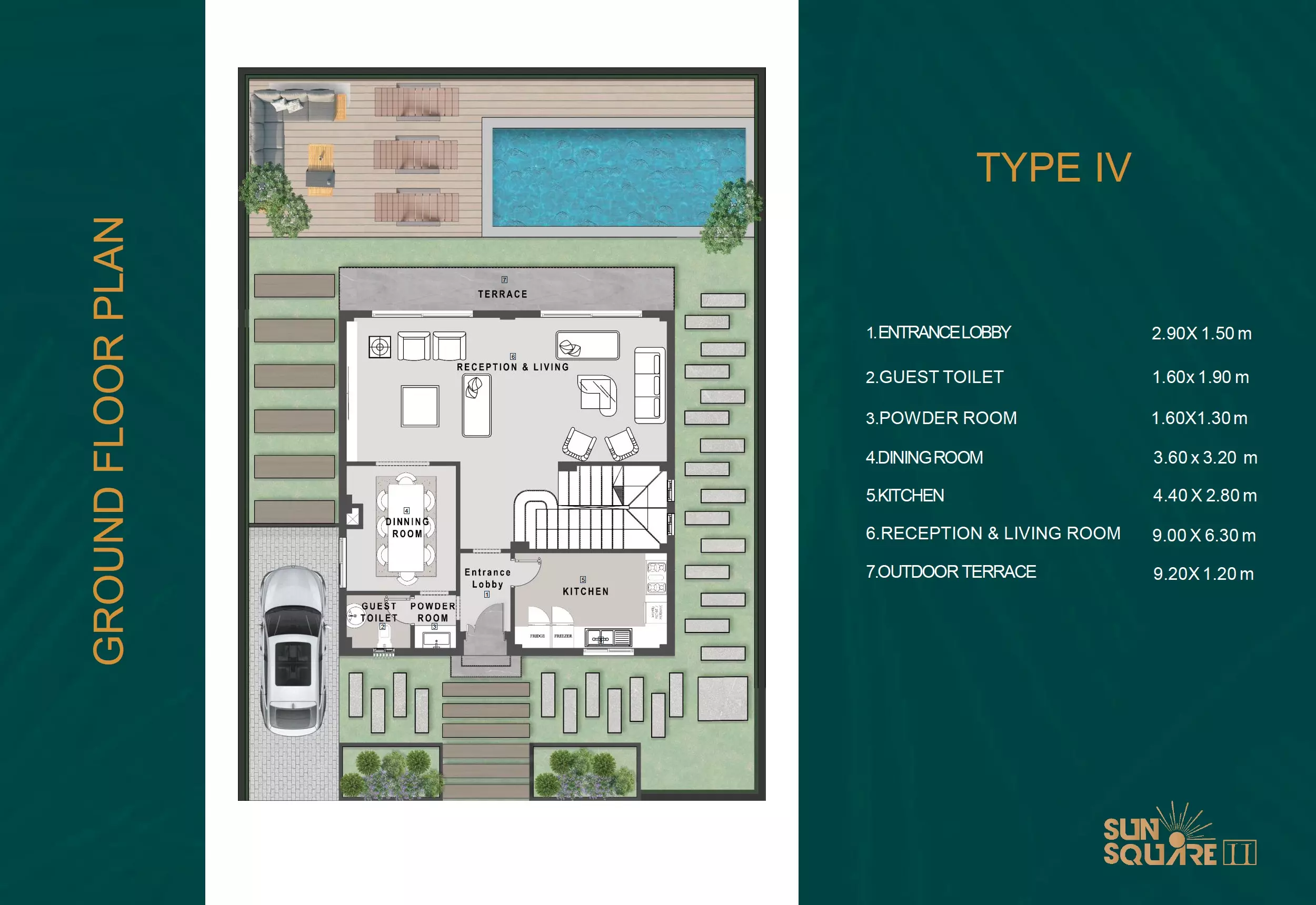 صورة مخطط ارضية الوحدة