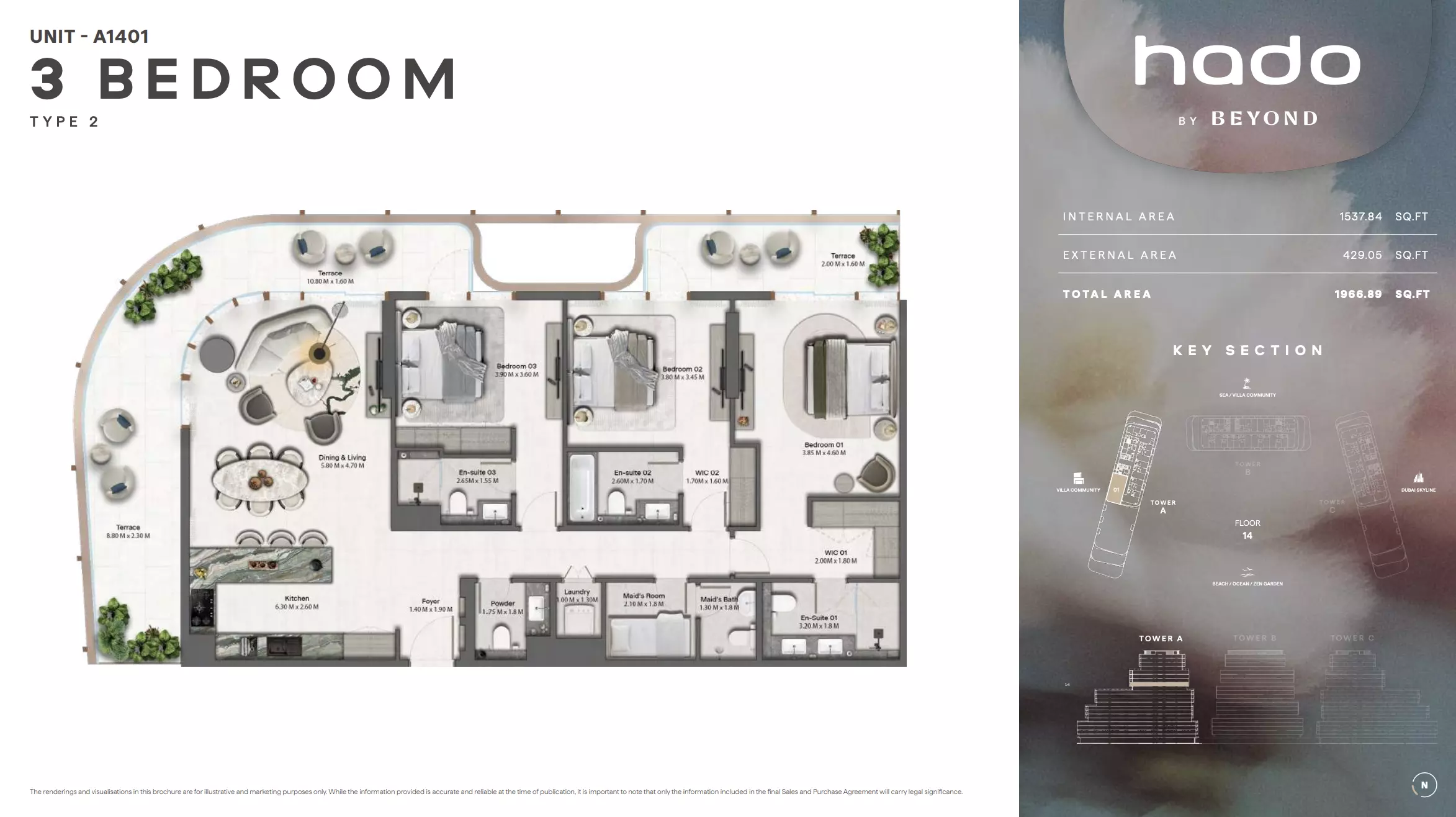 Unit floor plan image