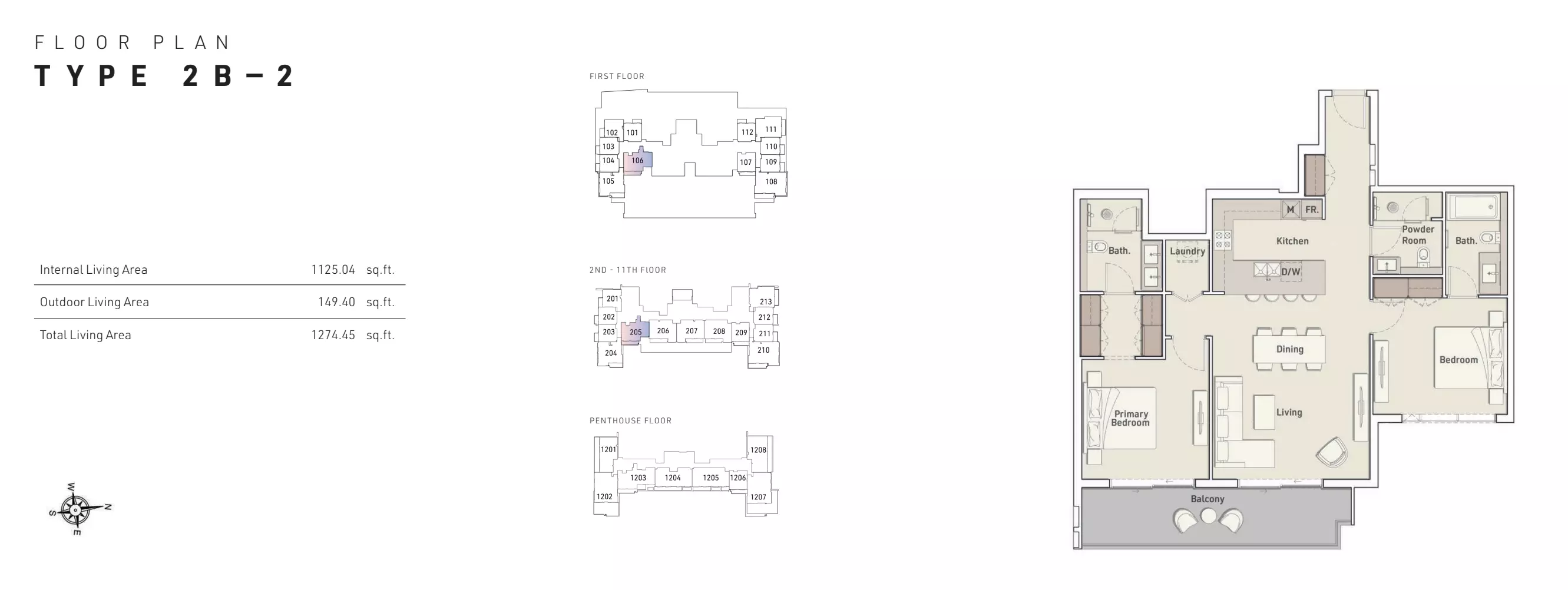 Unit floor plan image