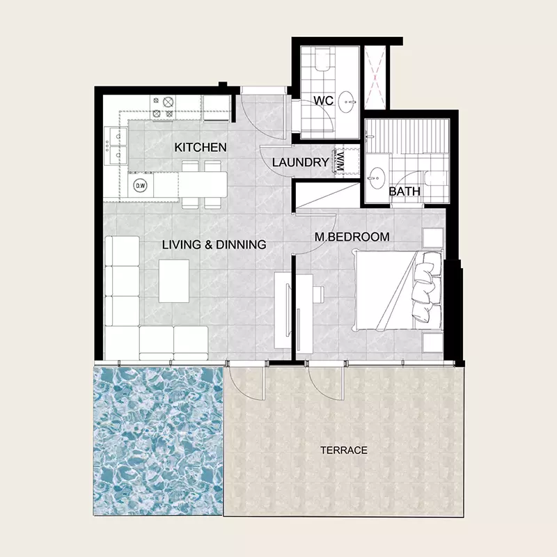 Unit floor plan image