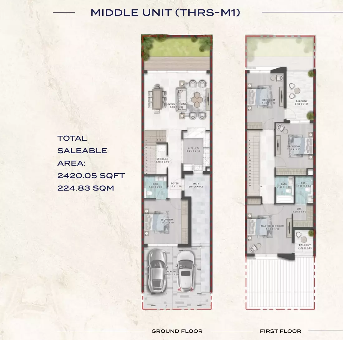 Unit floor plan image