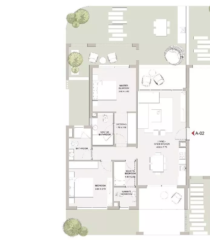 Unit floor plan image