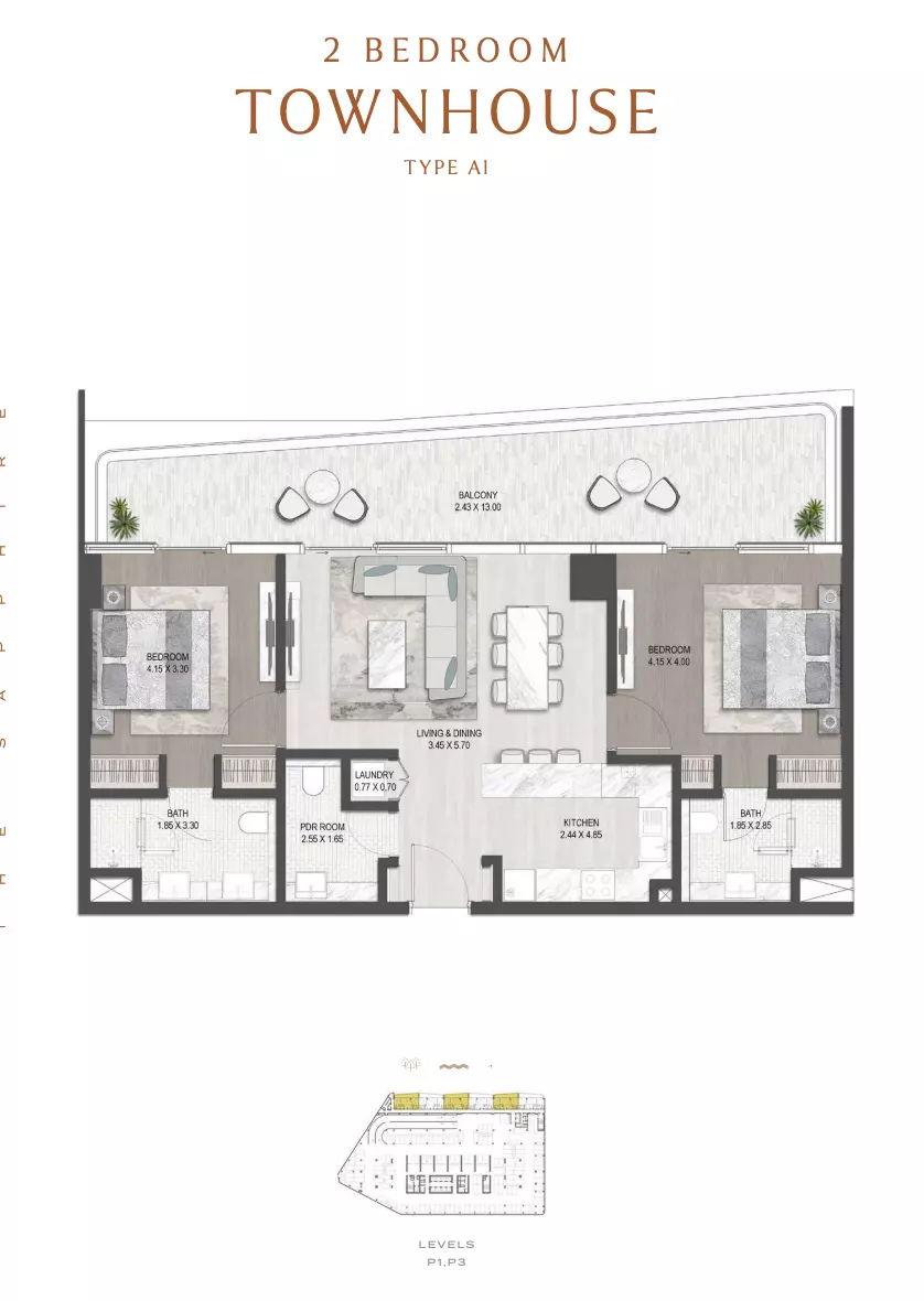 Unit floor plan image