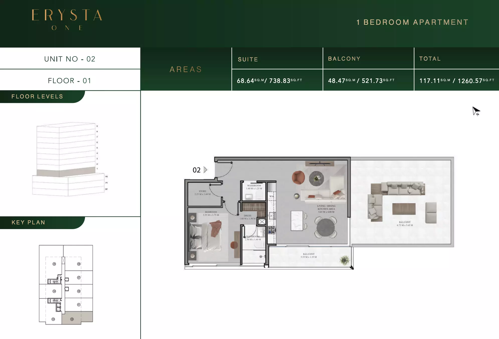Unit floor plan image