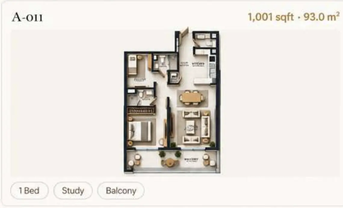Unit floor plan image