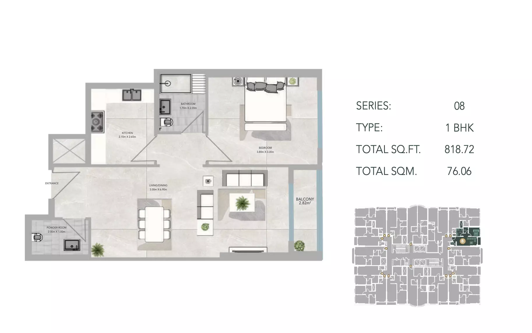 Unit floor plan image