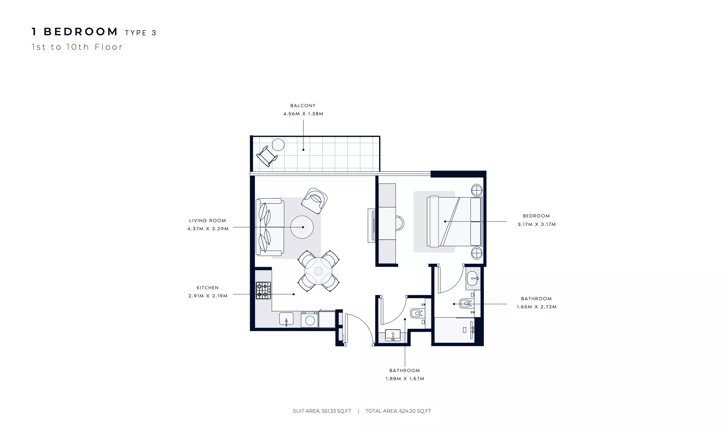 Unit floor plan image
