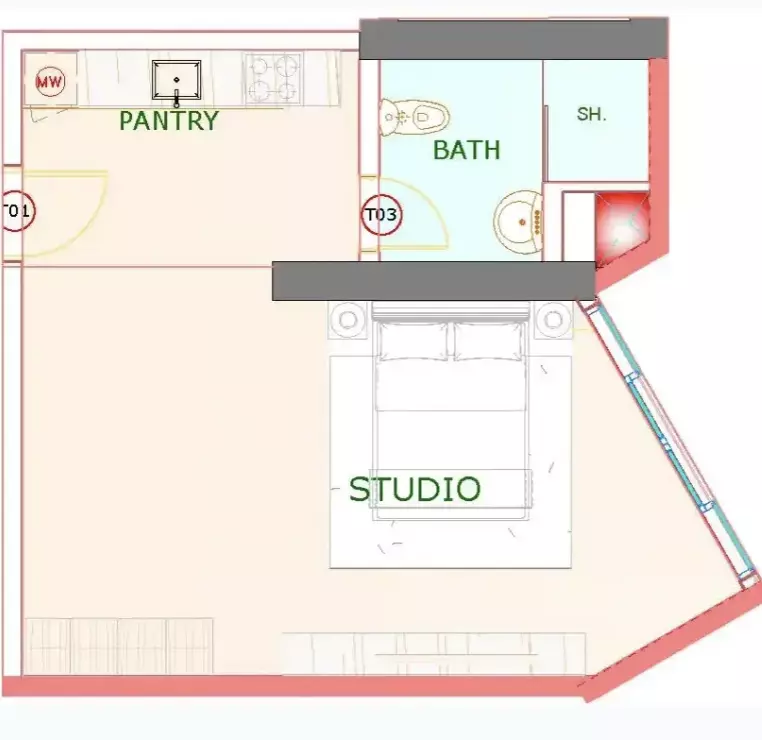 Unit floor plan image
