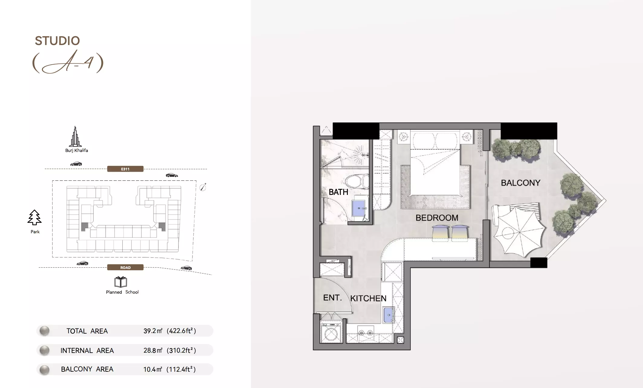 صورة مخطط ارضية الوحدة