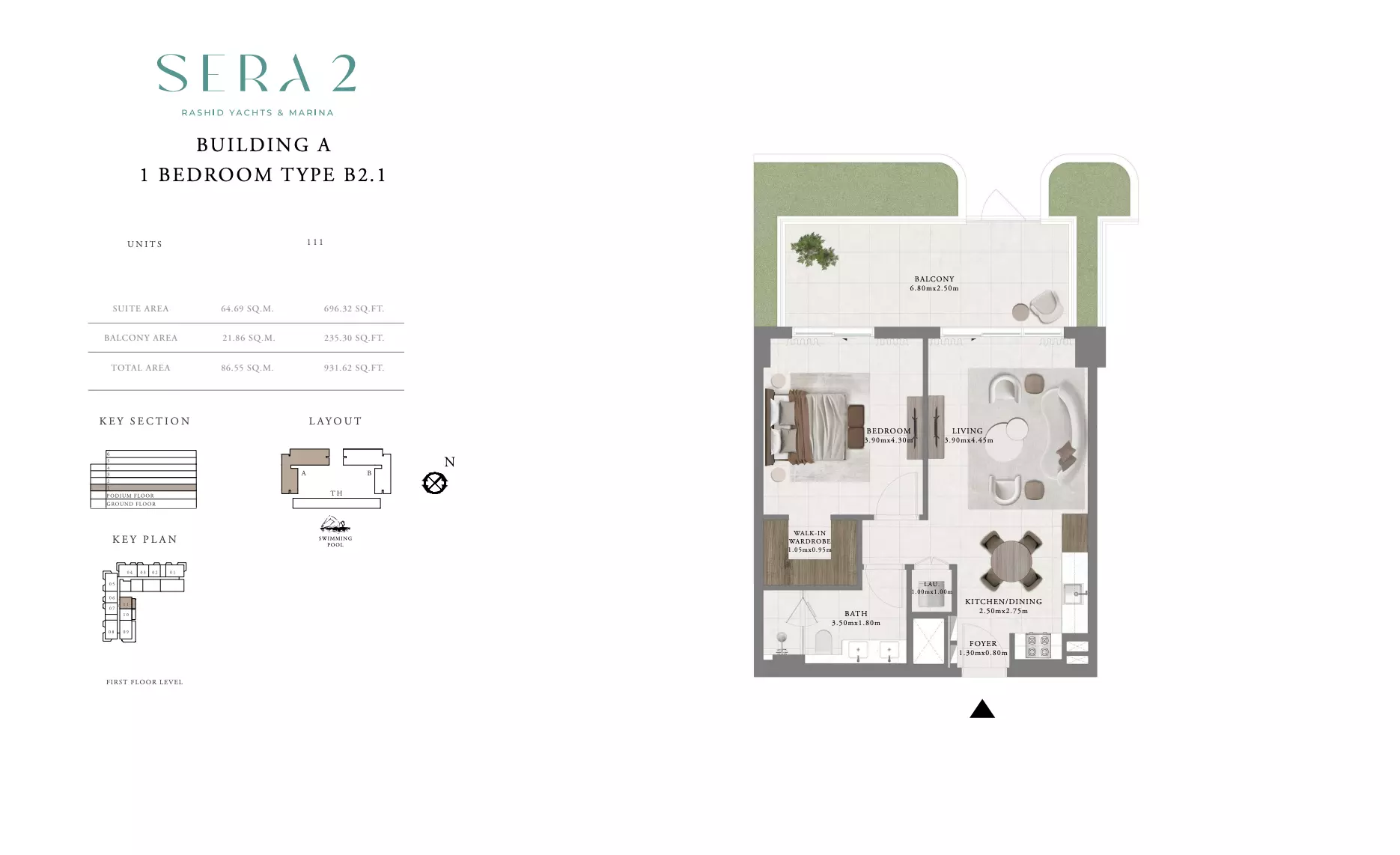 Unit floor plan image