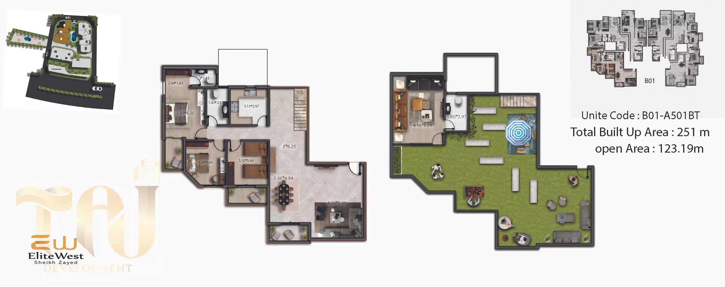 Unit floor plan image