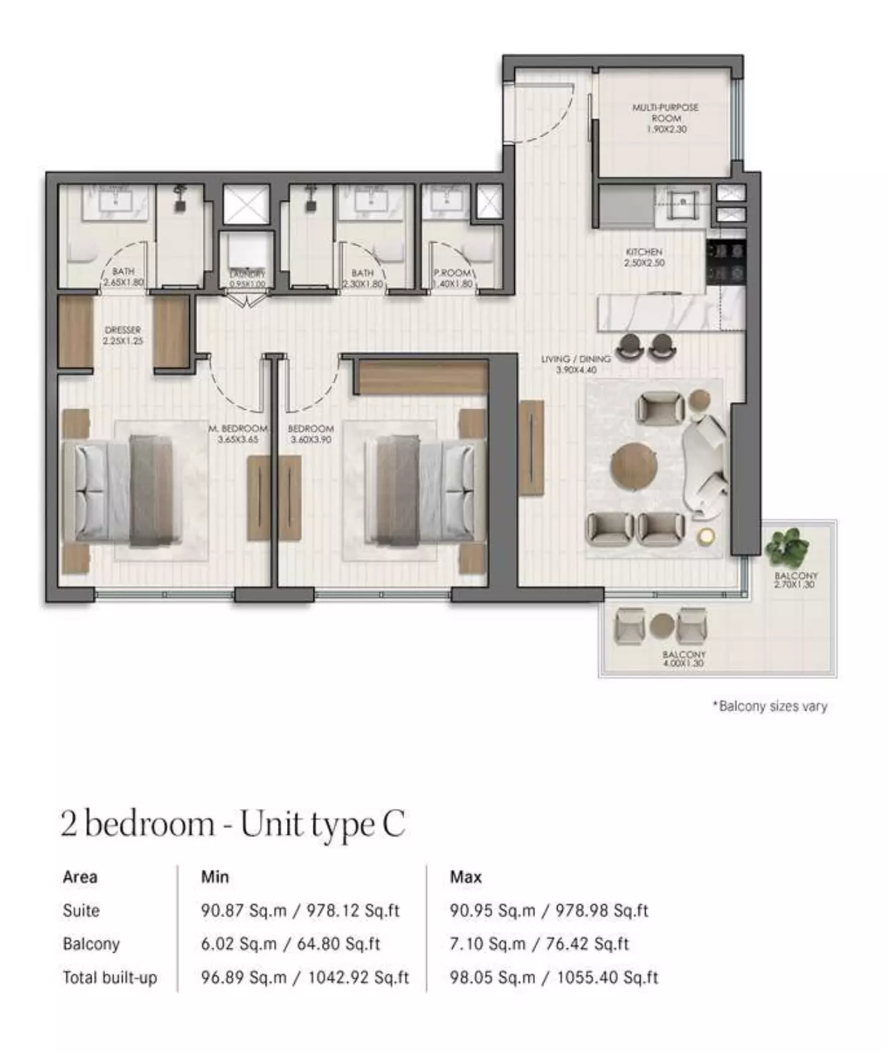 صورة مخطط ارضية الوحدة