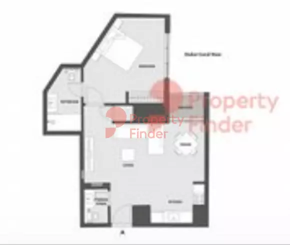 15 Northside Tower B Unit 211, Second Floor, 1 bed