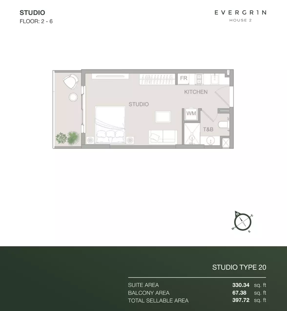 Unit floor plan image
