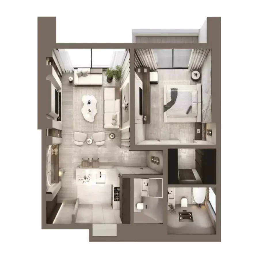 Unit floor plan image
