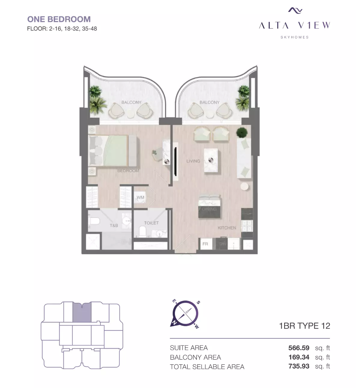 Unit floor plan image