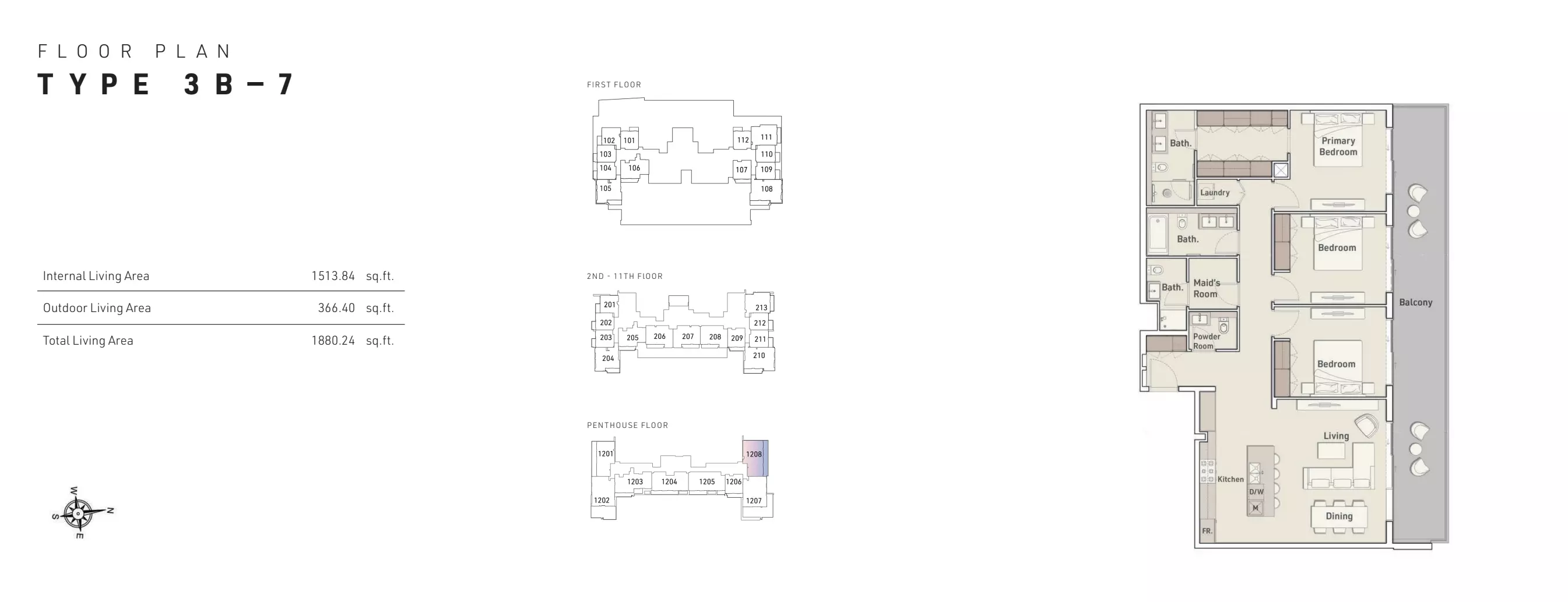 Unit floor plan image