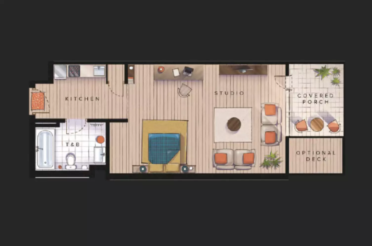 Unit floor plan image