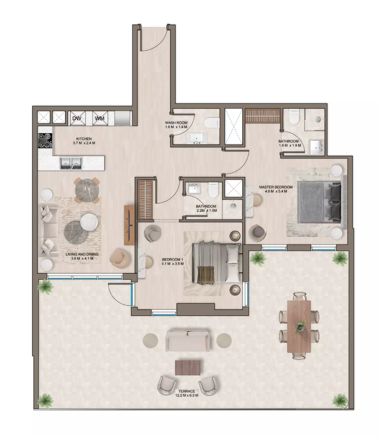 Unit floor plan image