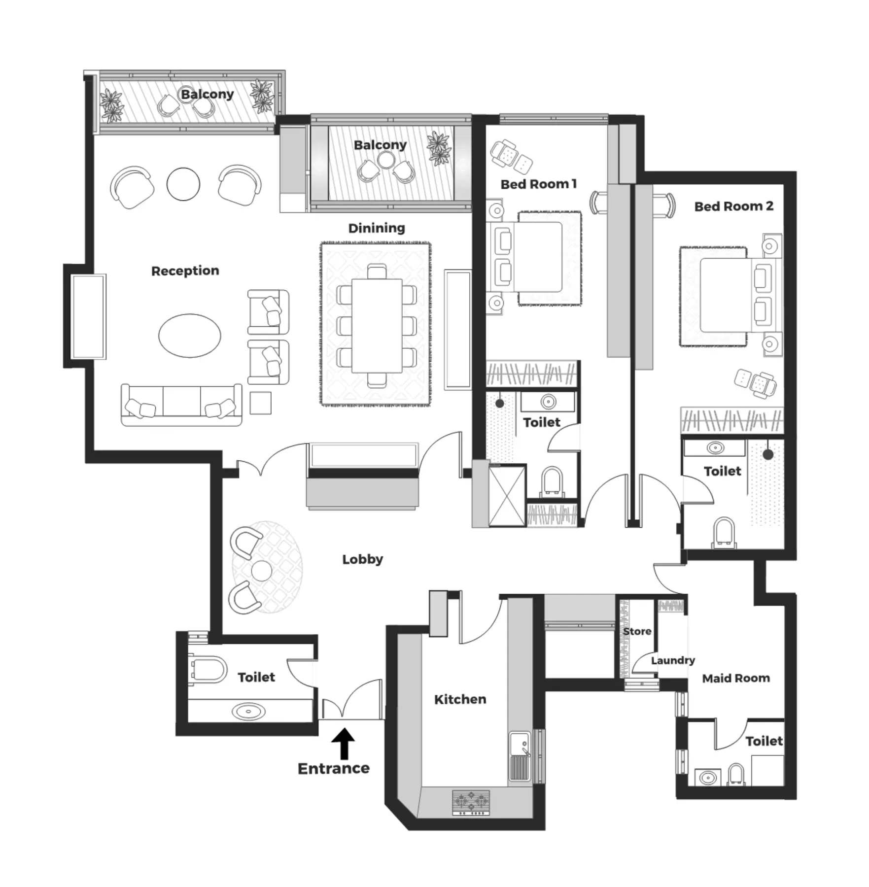 Unit Floor Plan