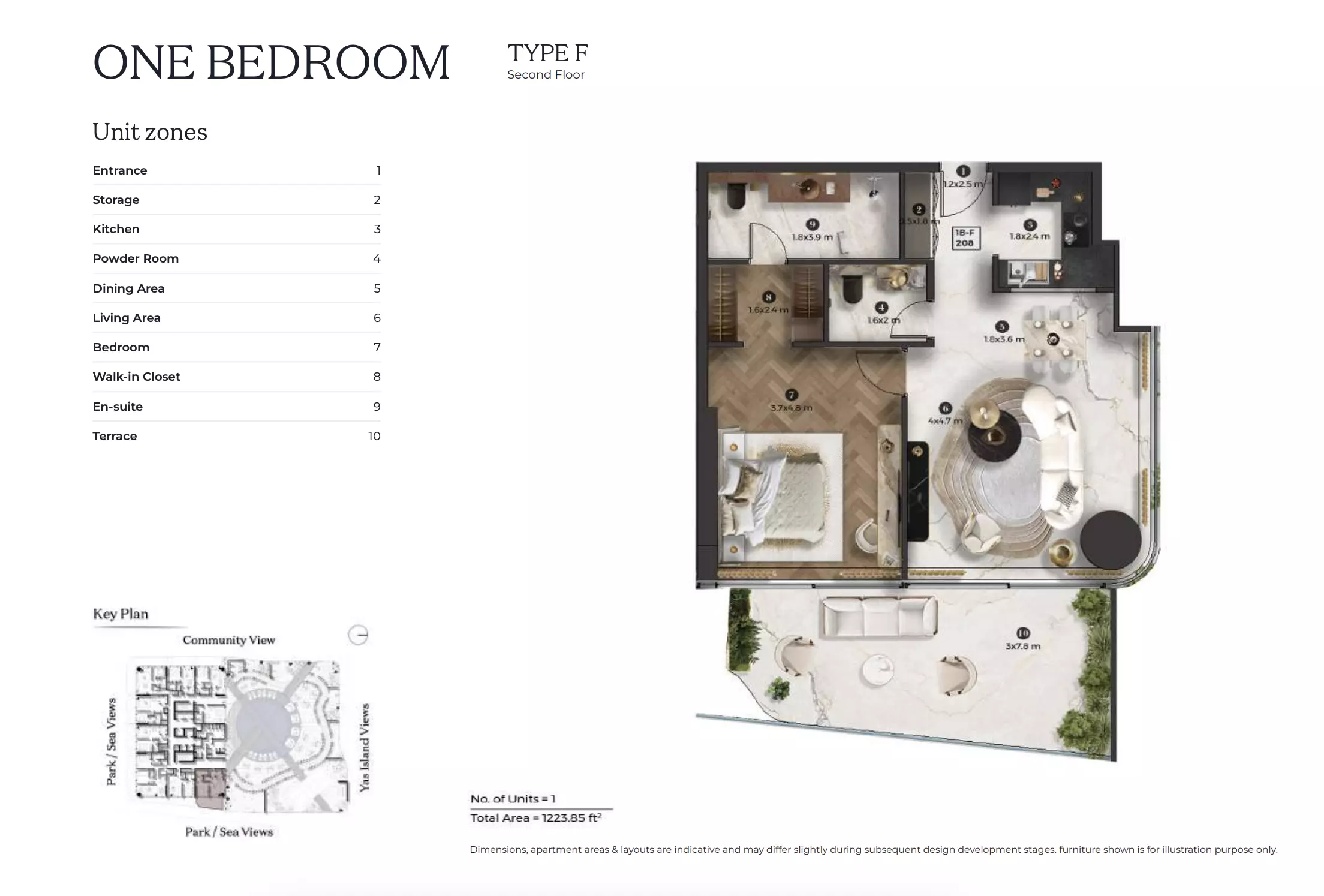 Unit floor plan image