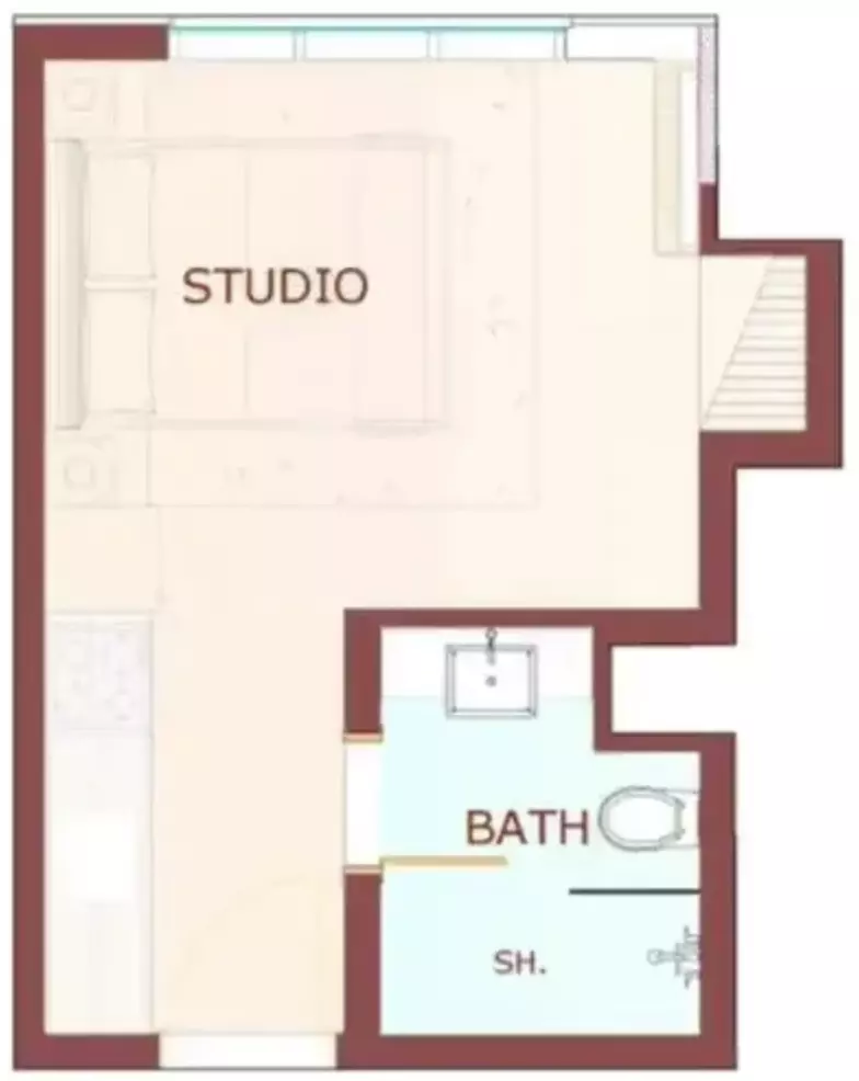 Unit floor plan image