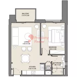 Jomana B7-Type B Level 1, 1 bed
