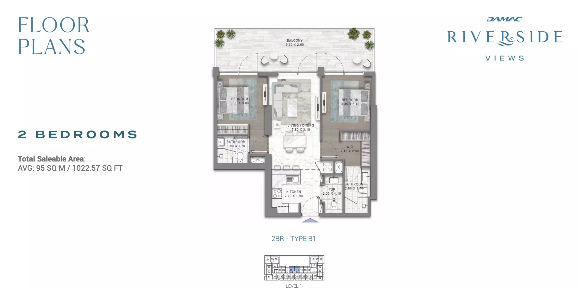 Unit floor plan image