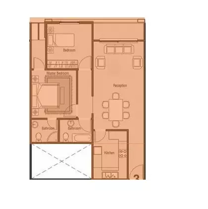 Unit floor plan image
