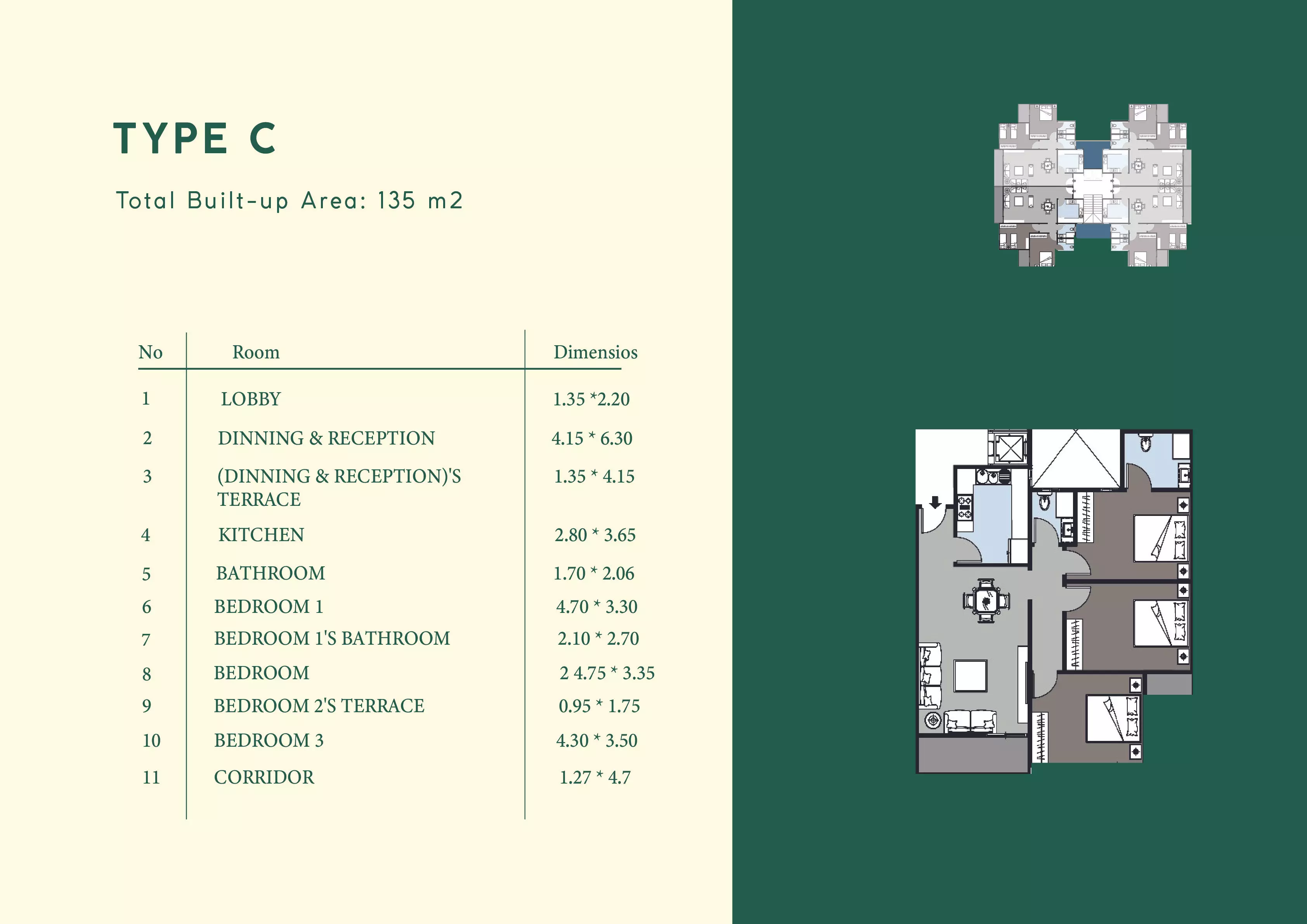 صورة مخطط ارضية الوحدة