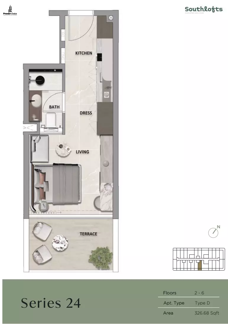 Unit floor plan image