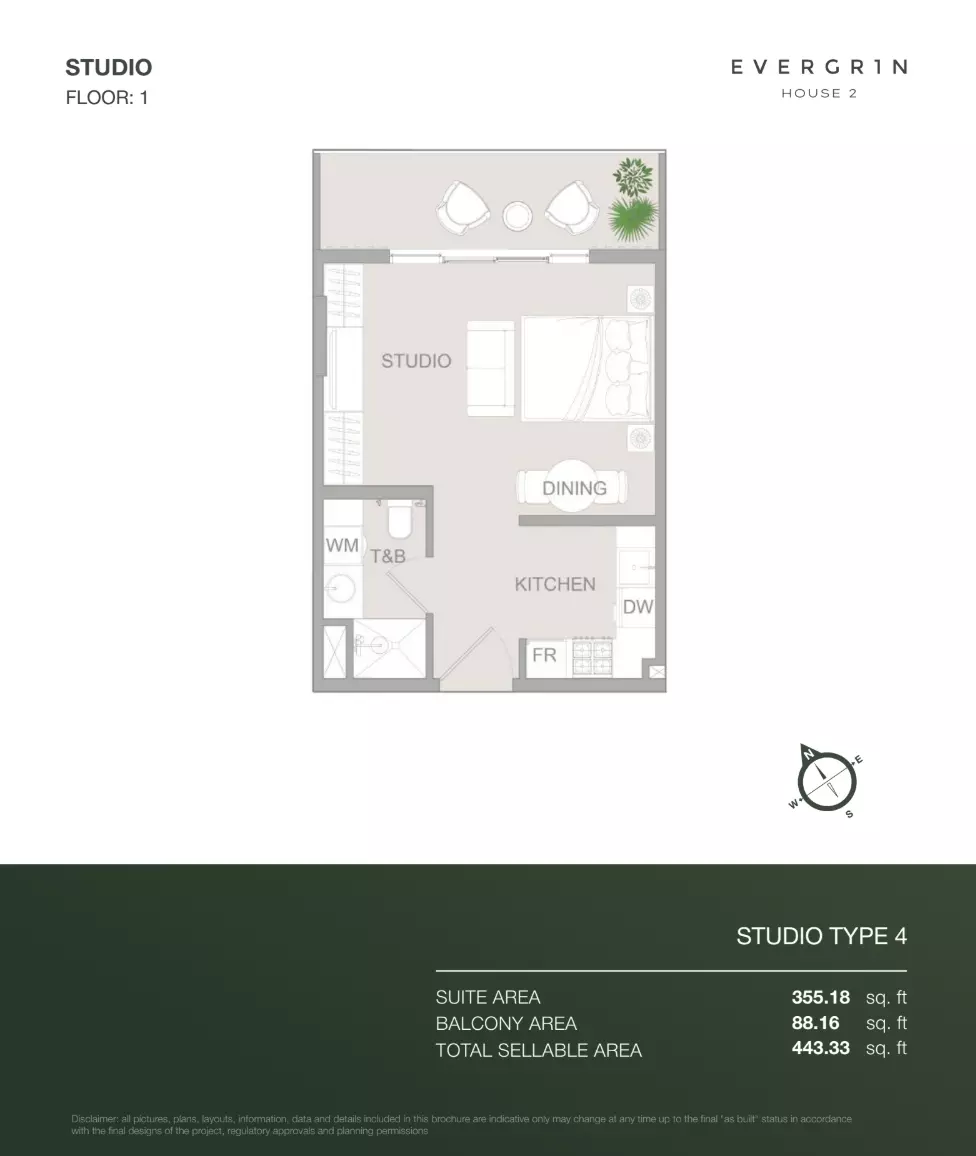 Unit floor plan image