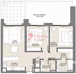 Jomana B8-Type B Level ground, 2 beds