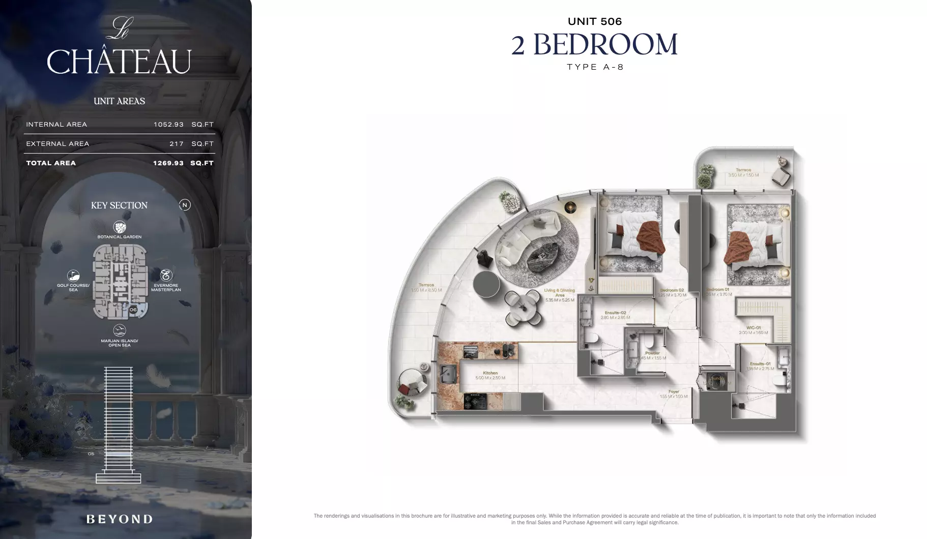 صورة مخطط ارضية الوحدة