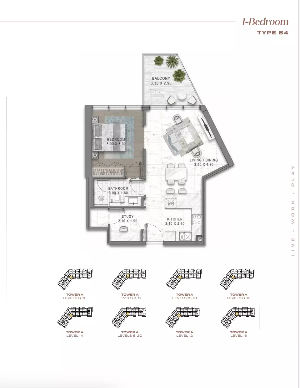 Unit floor plan image