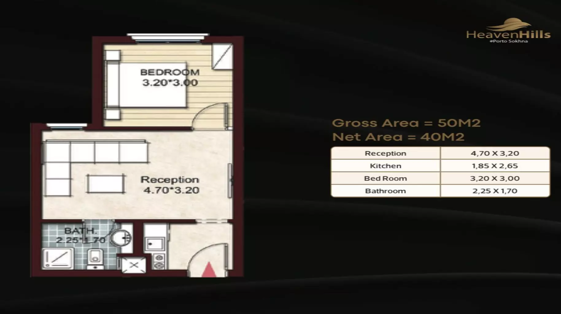 Unit floor plan image