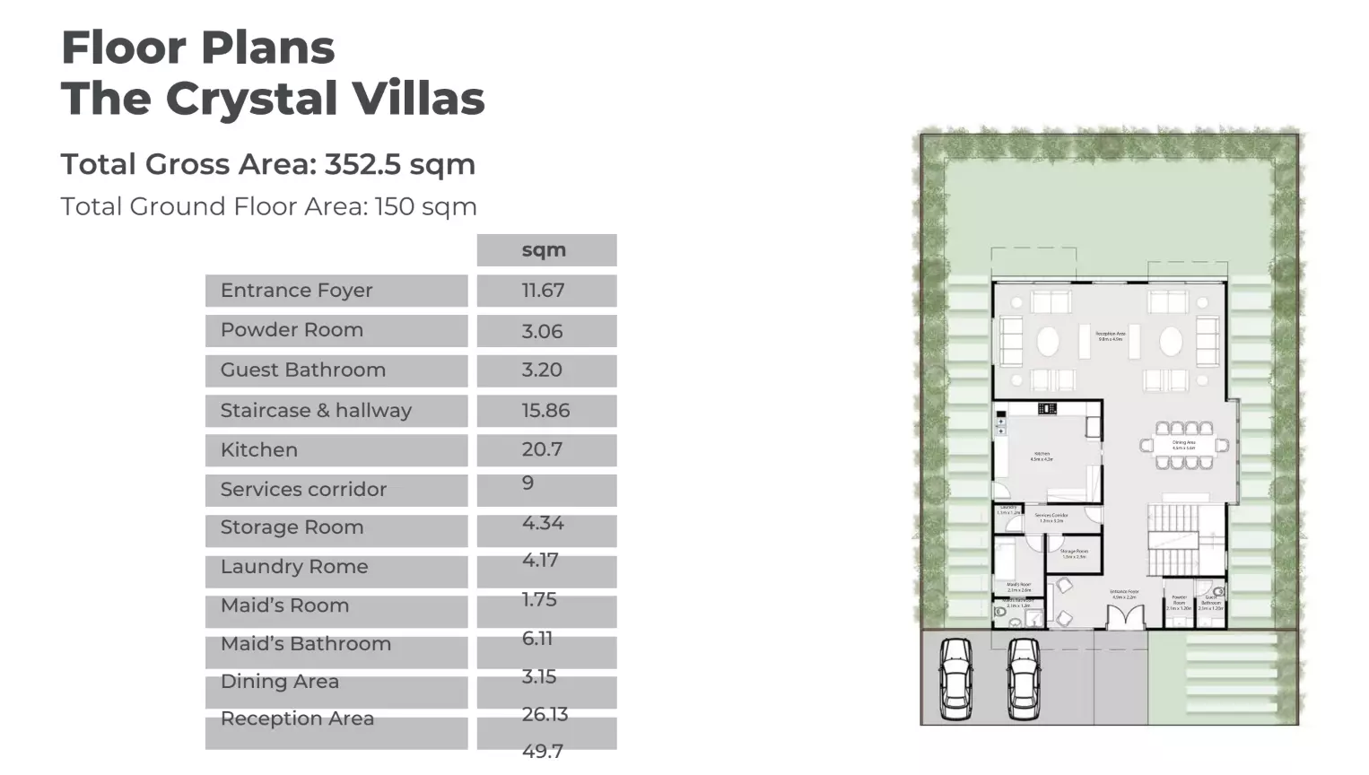 صورة مخطط ارضية الوحدة