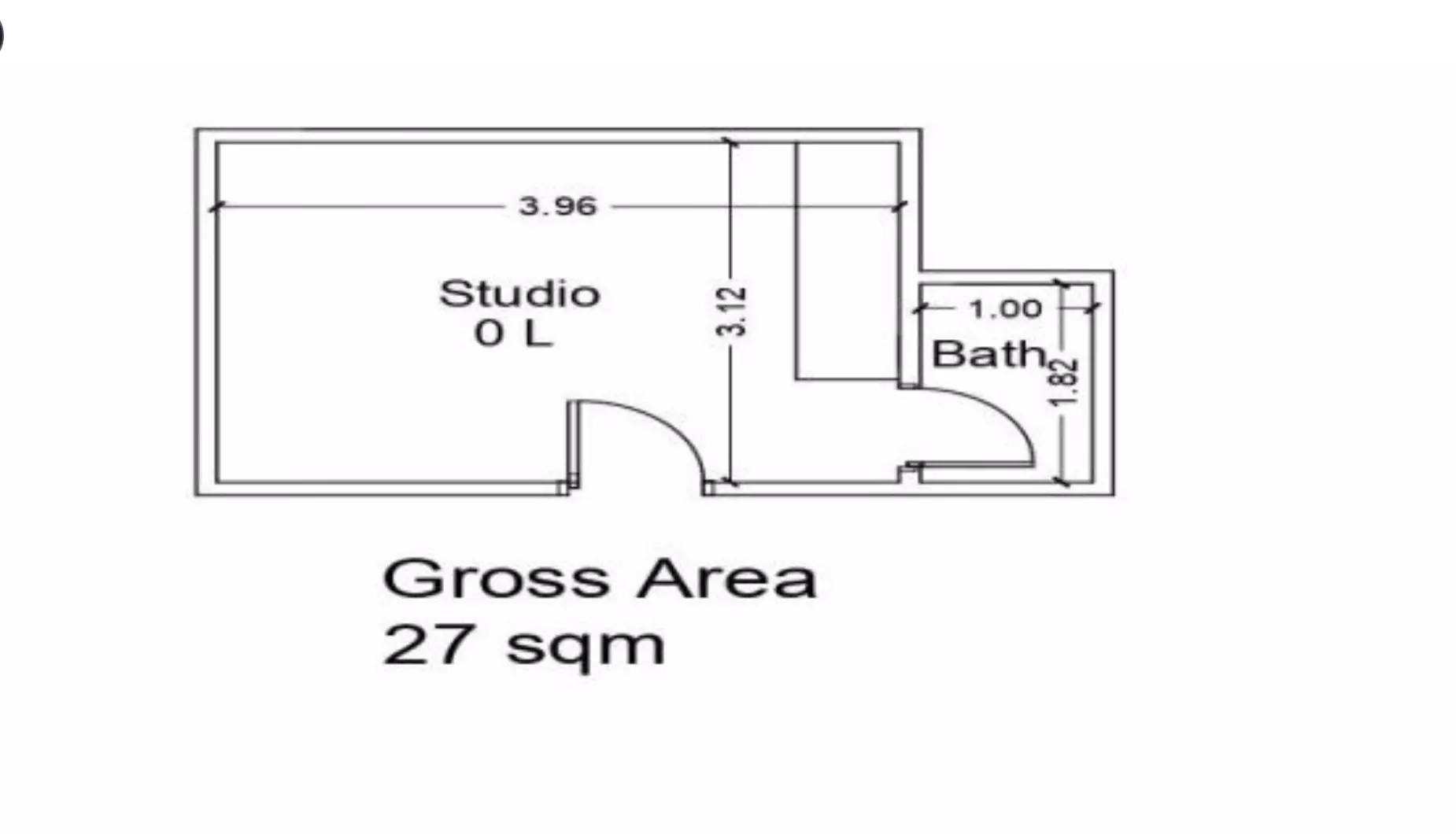 Unit floor plan image