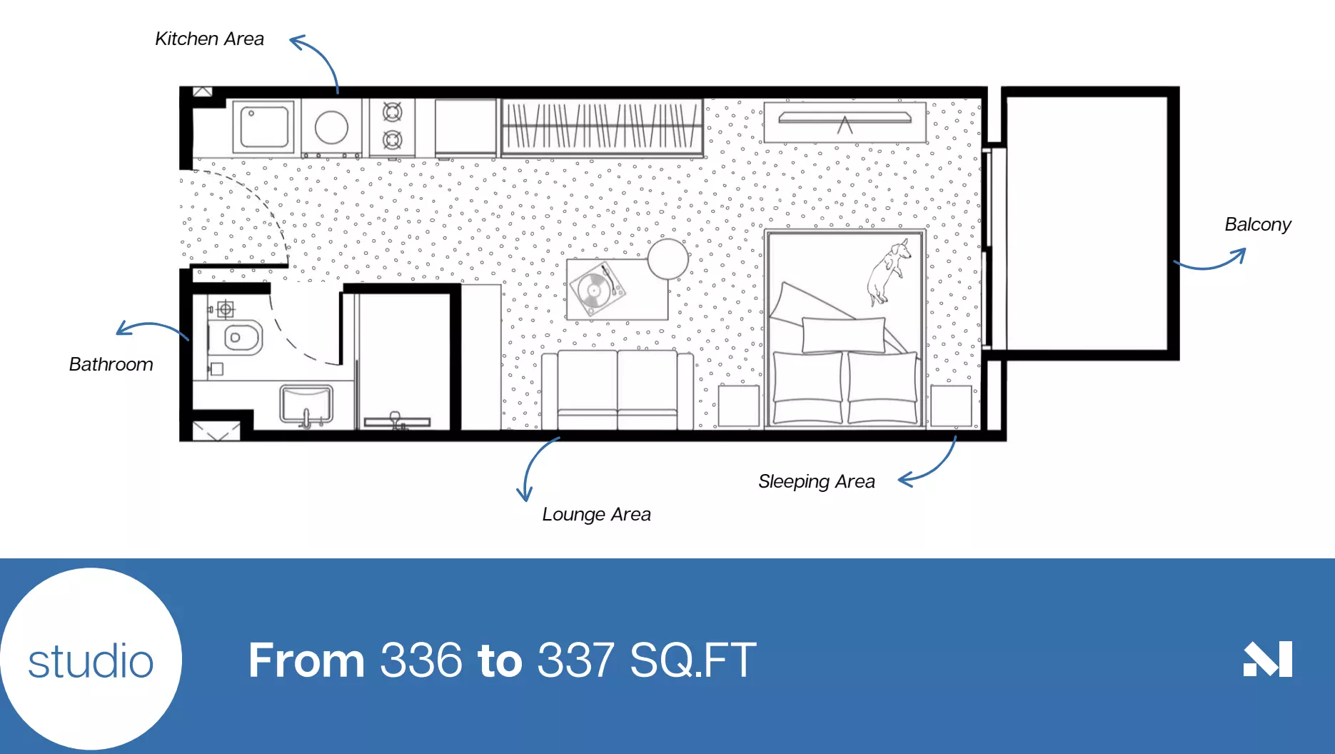 Unit floor plan image