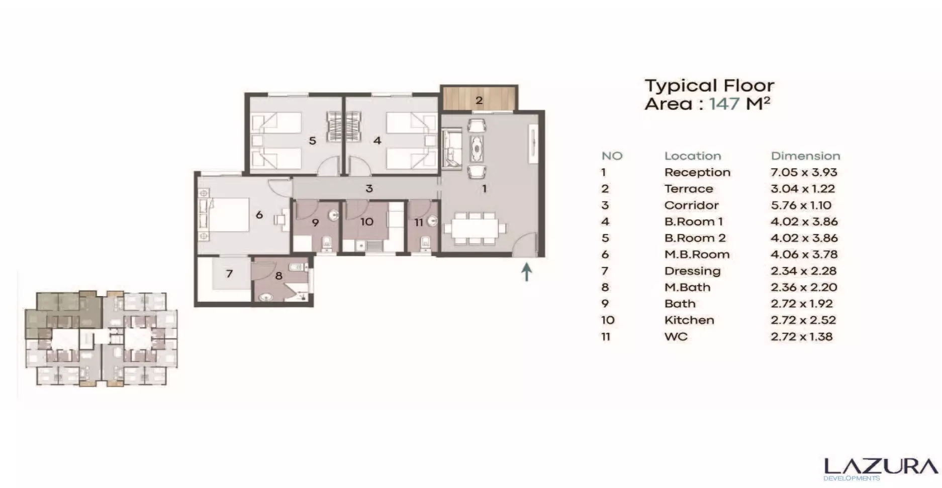 Unit floor plan image