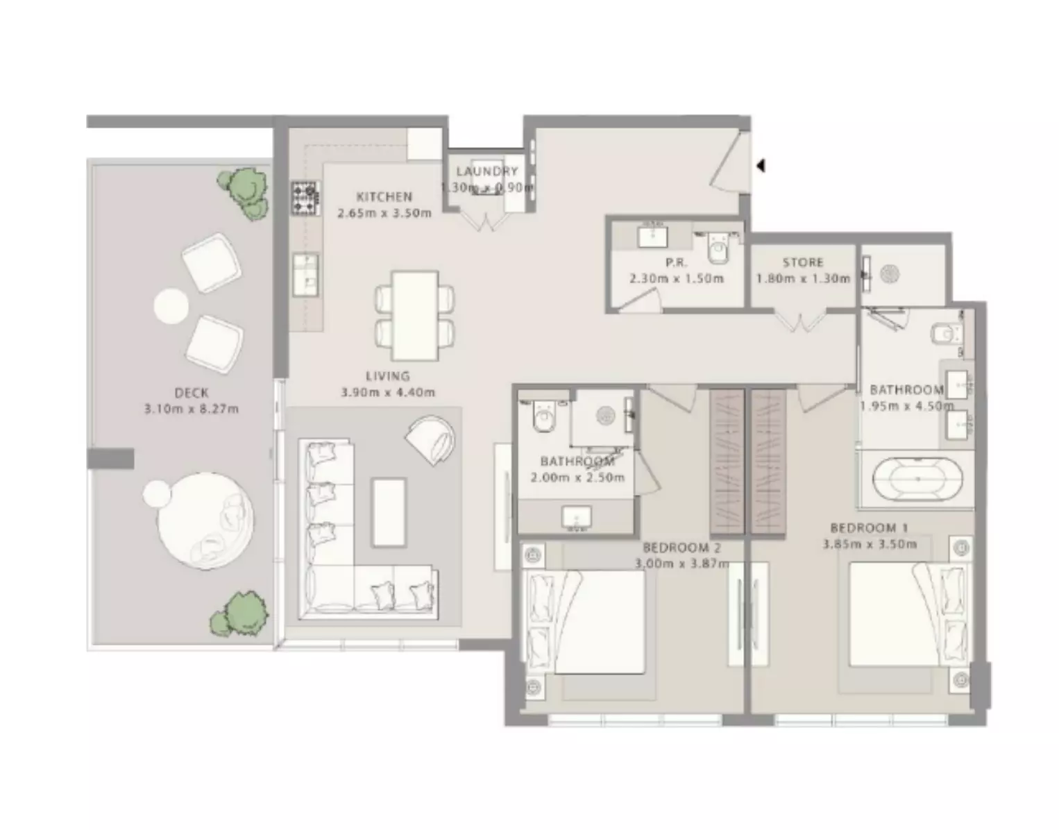 Unit floor plan image